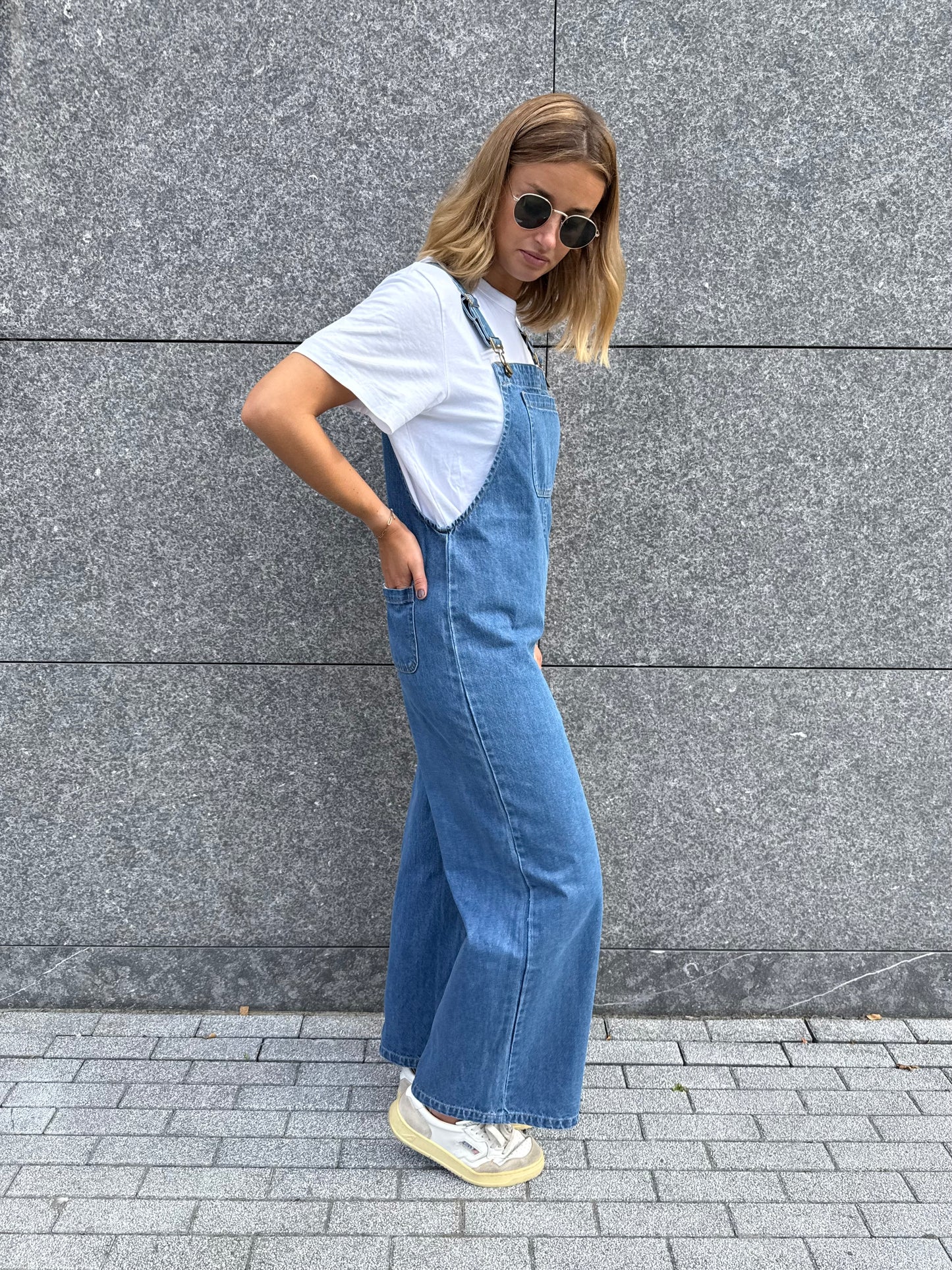 FLORA DUNGAREES